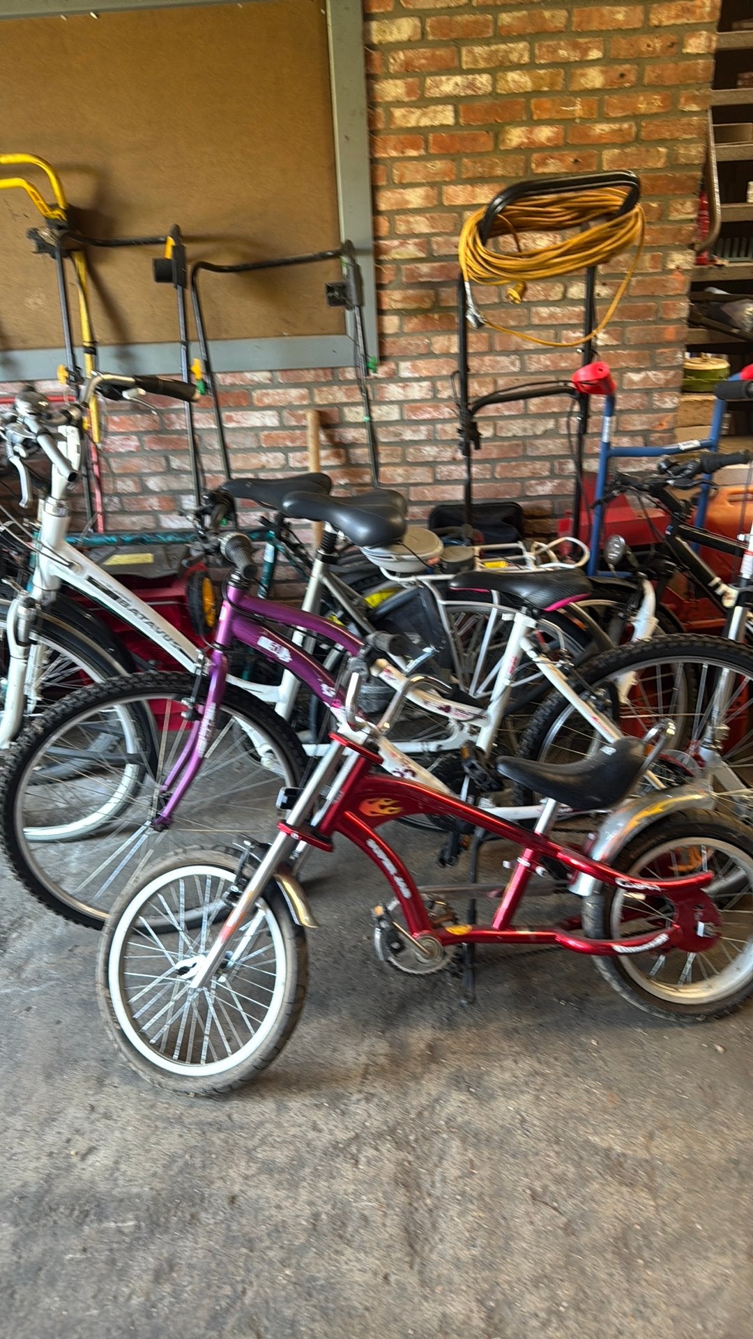 5 op te knappen fietsen, Fietsen en Brommers, Fietsen | Dames | Sportfietsen en Toerfietsen, Ophalen, 28 inch, Batavus, 15 tot 20 versnellingen