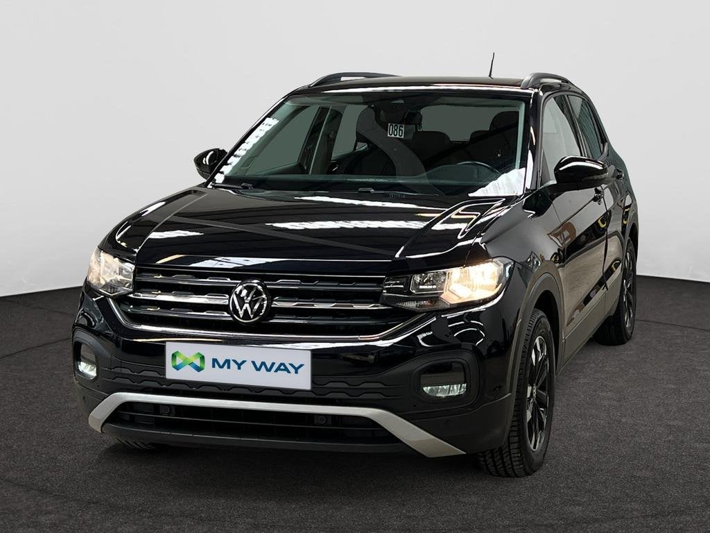 Volkswagen T-Cross T-Cross 1.6 TDi SCR Life DSG, Auto's, Volkswagen, Automaat, T-Cross, 110 g/km, Zwart