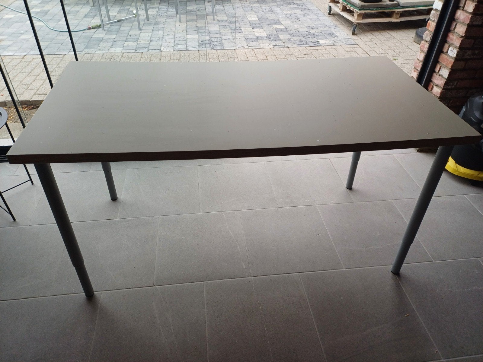 Bureau / tafel Ikea, Huis en Inrichting, Ophalen, Gebruikt, 175 cm, In hoogte verstelbaar