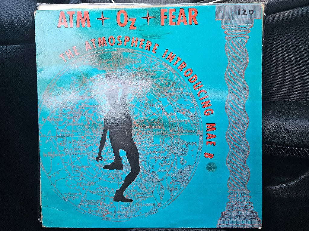 LP Maxi The Atmosphere - Atm-Oz-Fear, Cd's en Dvd's, Vinyl | Dance en House, Gebruikt, Dance, Ophalen of Verzenden, 12 inch