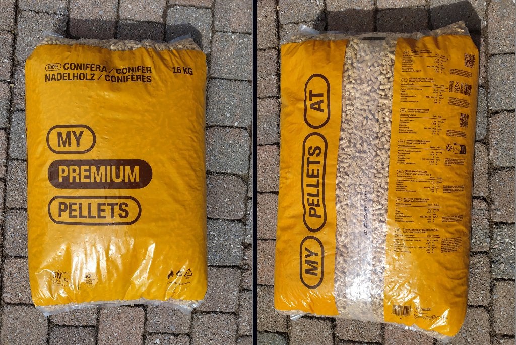 Pellets, Enlèvement, Autres essences de bois