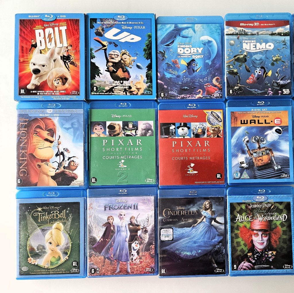 23 blu- ray 's : Walt Disney en kinderen, Enlèvement ou Envoi