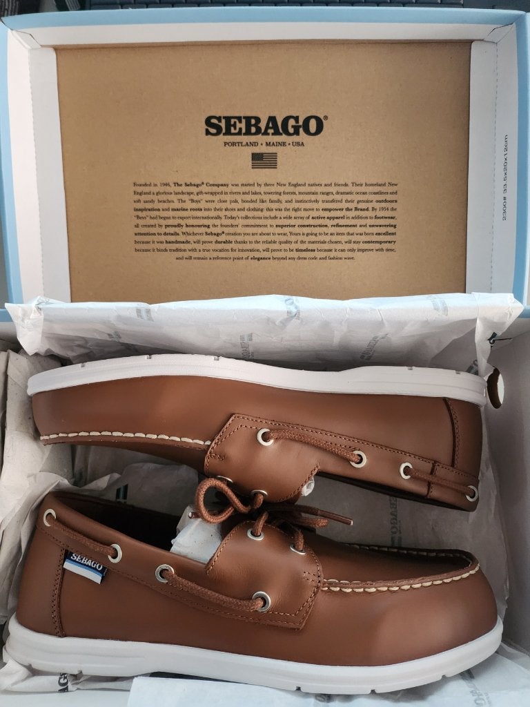 Sebago Docksides - 43 - Man - Nieuw, Sebago, Bruin, Nieuw, Ophalen of Verzenden