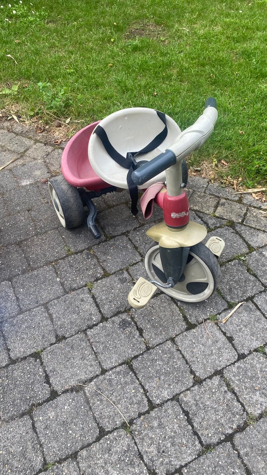 Driewieler met laadbakje, Ophalen, Gebruikt