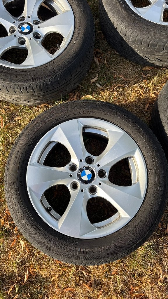 4 BMW OEM 16 inch velgen — 5x120 — 205/55 R16, Ophalen, Gebruikt, Velg(en), 16 inch