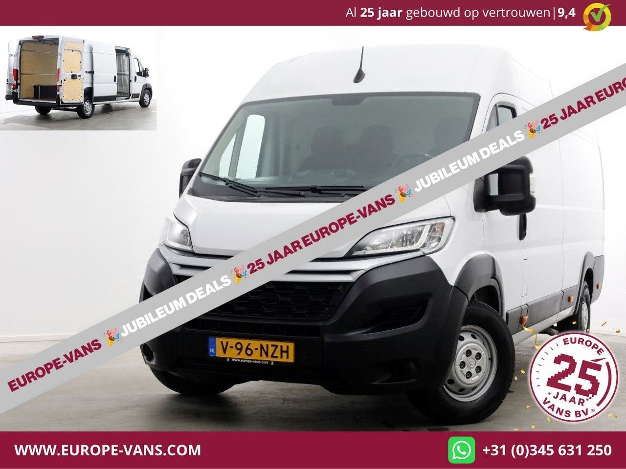 Citroën Jumper 2.2 BlueHDi 165pk L4H2 Airco/Navi/Camera 06-2, Achat, Entreprise, Citroën, 244 g/km