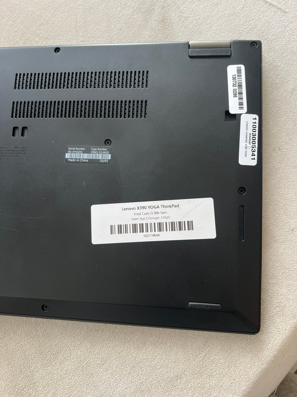 Lenovo ThinkPad X390 Yoga – i5 gen 8, Computers en Software, Ophalen of Verzenden, Zo goed als nieuw