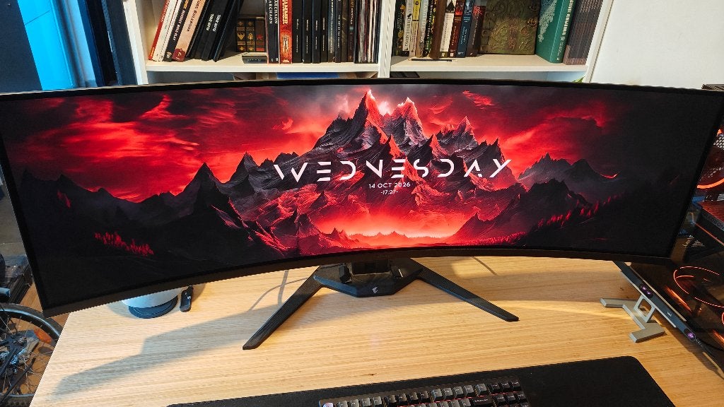 Gigabyte AORUS CO49DQ - Curved OLED Ultrawide Gaming Monitor, Informatique & Logiciels, Gaming, Autres types, GIGABYTE, Moins de 1 ms