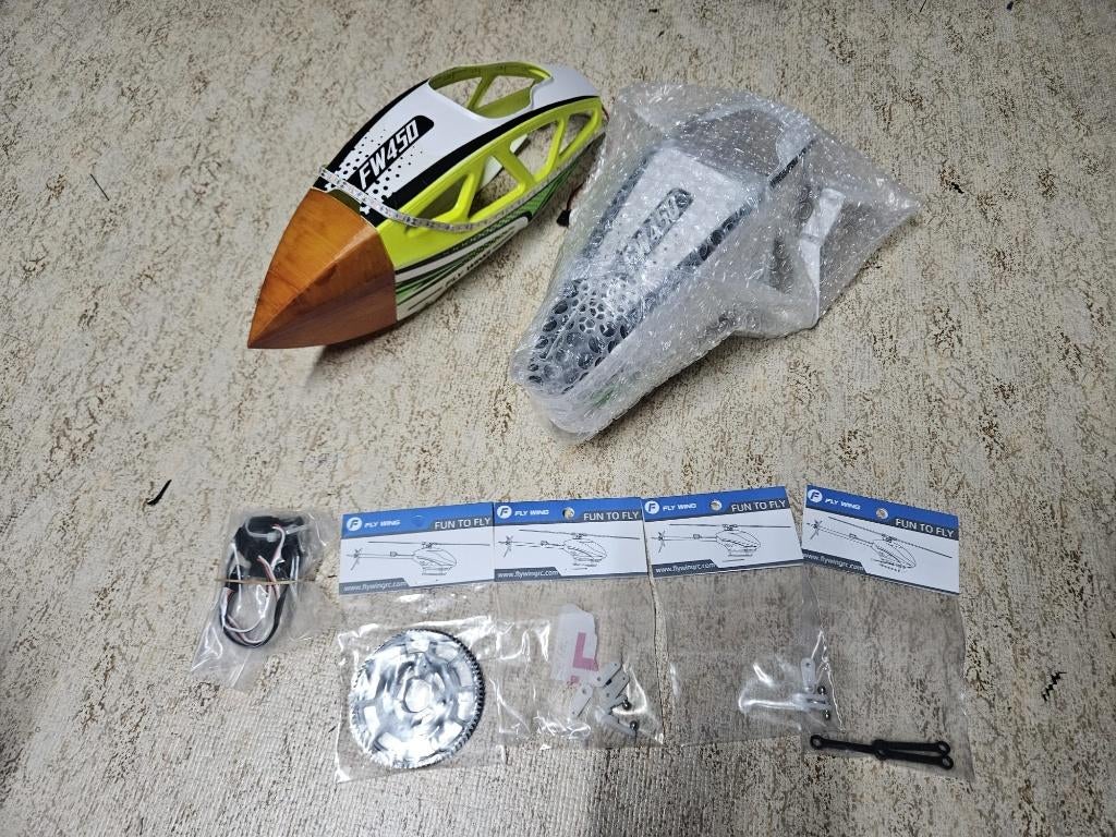 Pièces flywing fw450 v3, Enlèvement