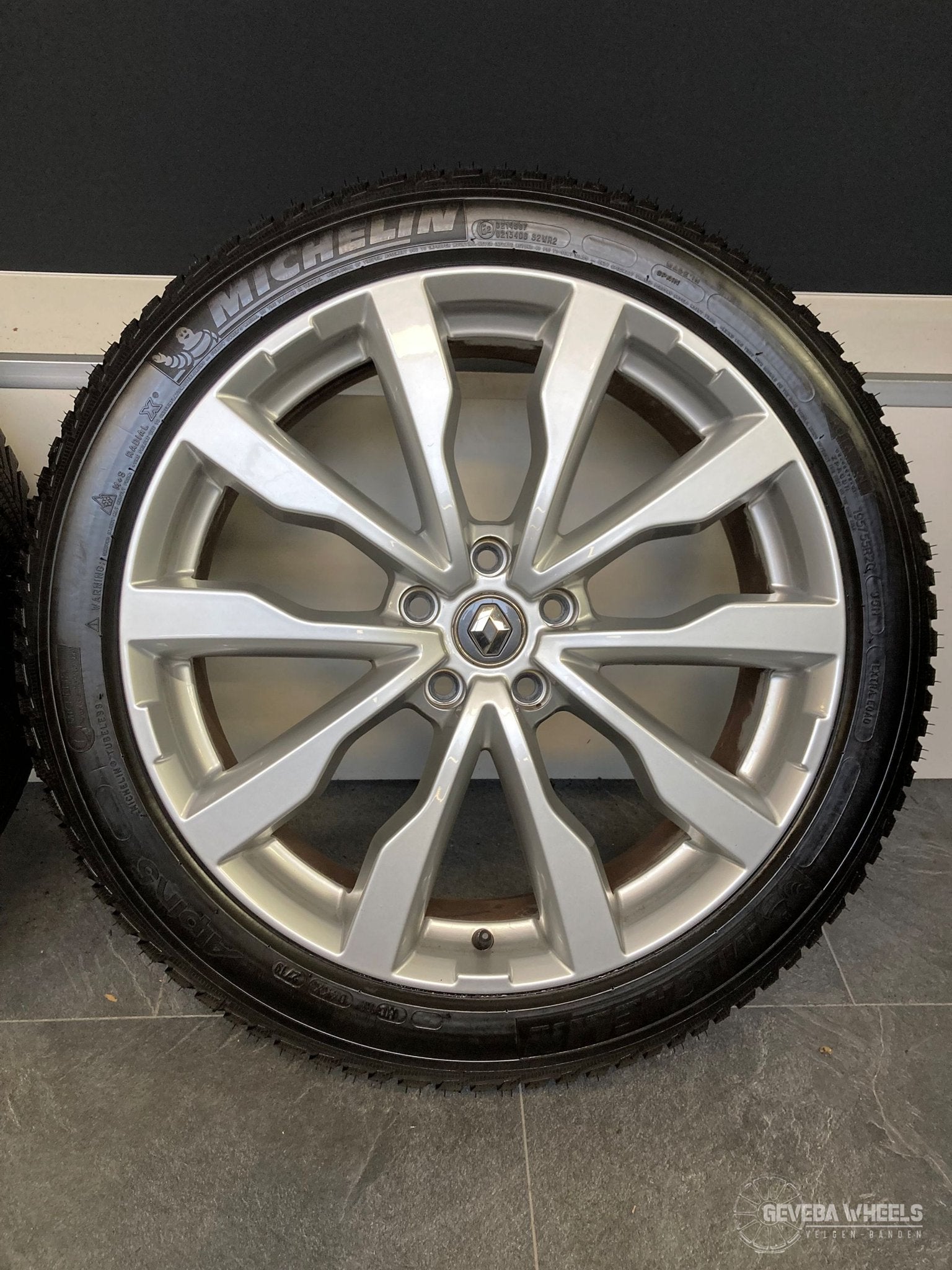 20” Renault (grand) Scenic IV velgen + winterbanden 5x114.3, Auto-onderdelen, 19 inch, Gebruikt, -, -