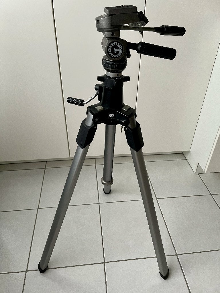 Trépied et tête CULLMANN TITAN CT 40, en très bon état, Enlèvement ou Envoi, Utilisé, 150 à 175 cm, Trépied