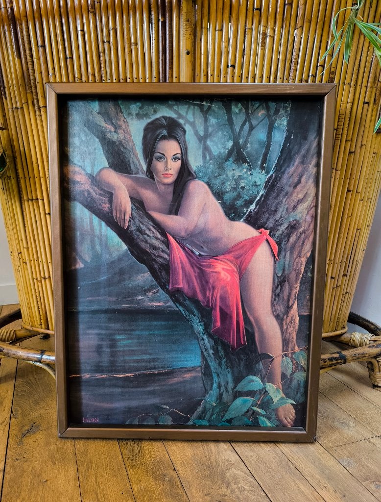 Schilderij 1960 Tina the Woodland Goddess Lynch, John Henry, Ophalen of Verzenden