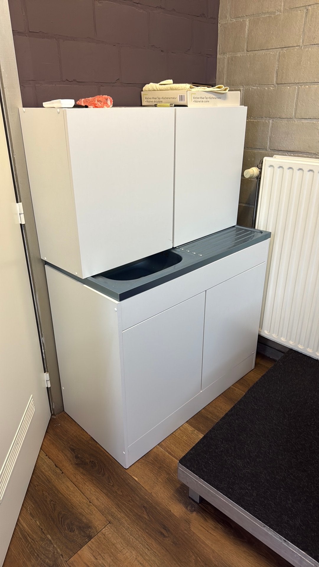 Keuken kast met goodsteen erin, Huis en Inrichting, Ophalen, Zo goed als nieuw