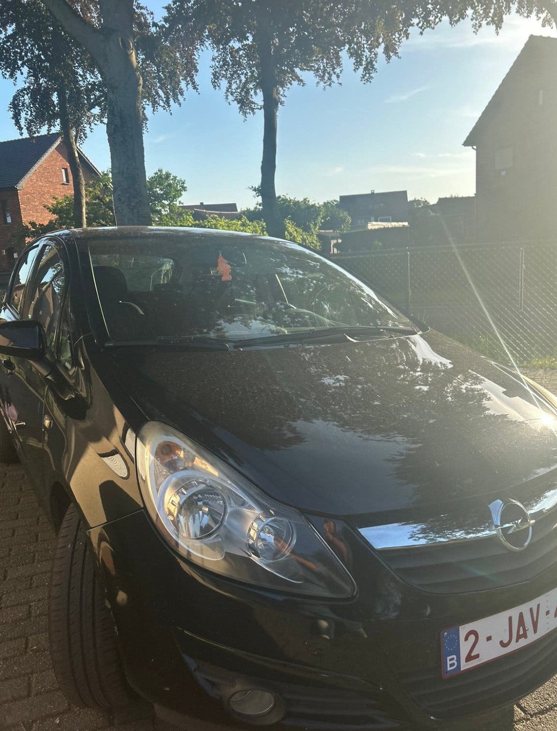 Opel Corsa 2010, Auto's, Euro 5, Zwart, 5 deurs, Particulier