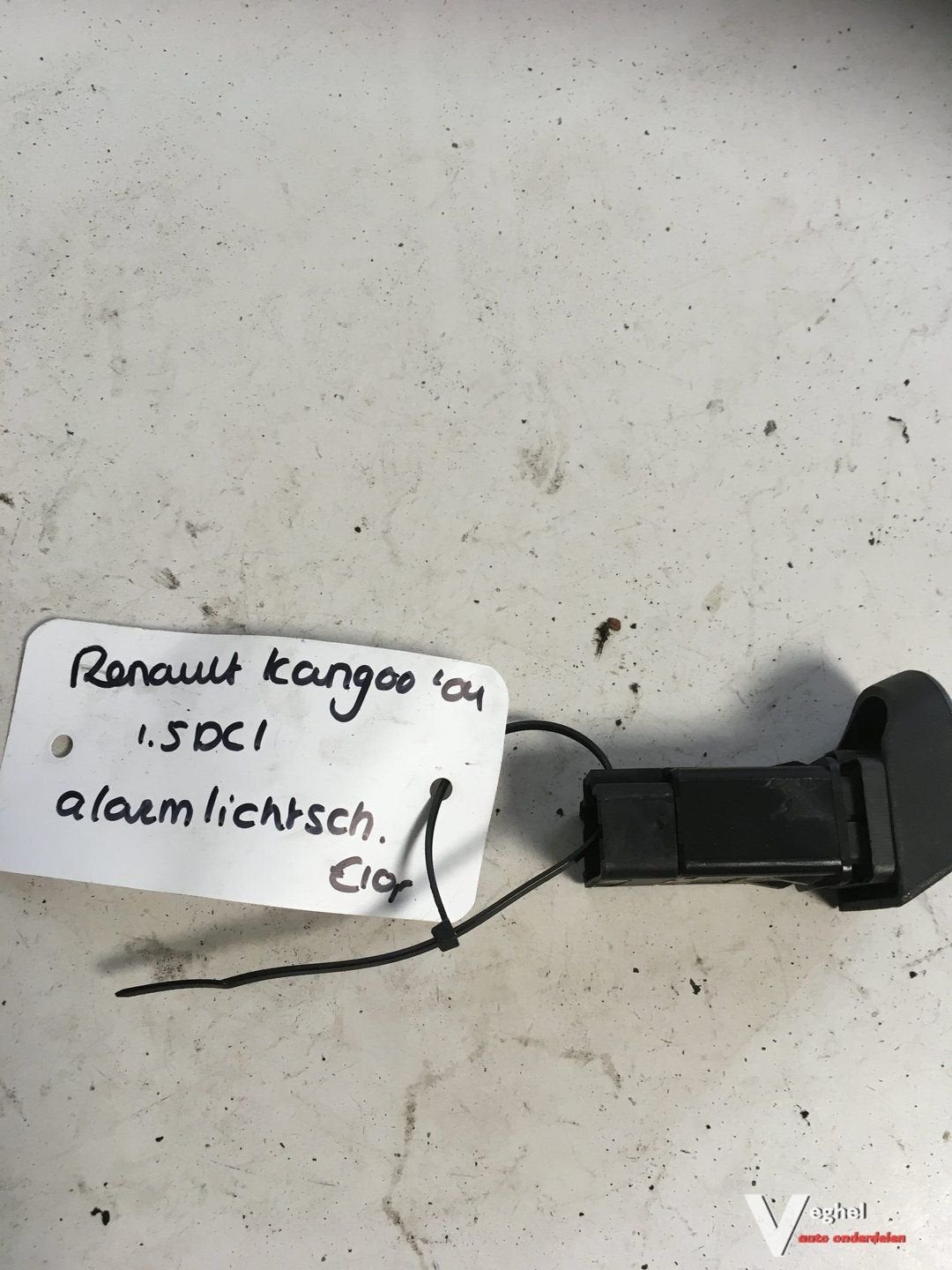 Renault kangoo 2004 alarmlichtschakelaar, Gebruikt, -, -, Ophalen of Verzenden