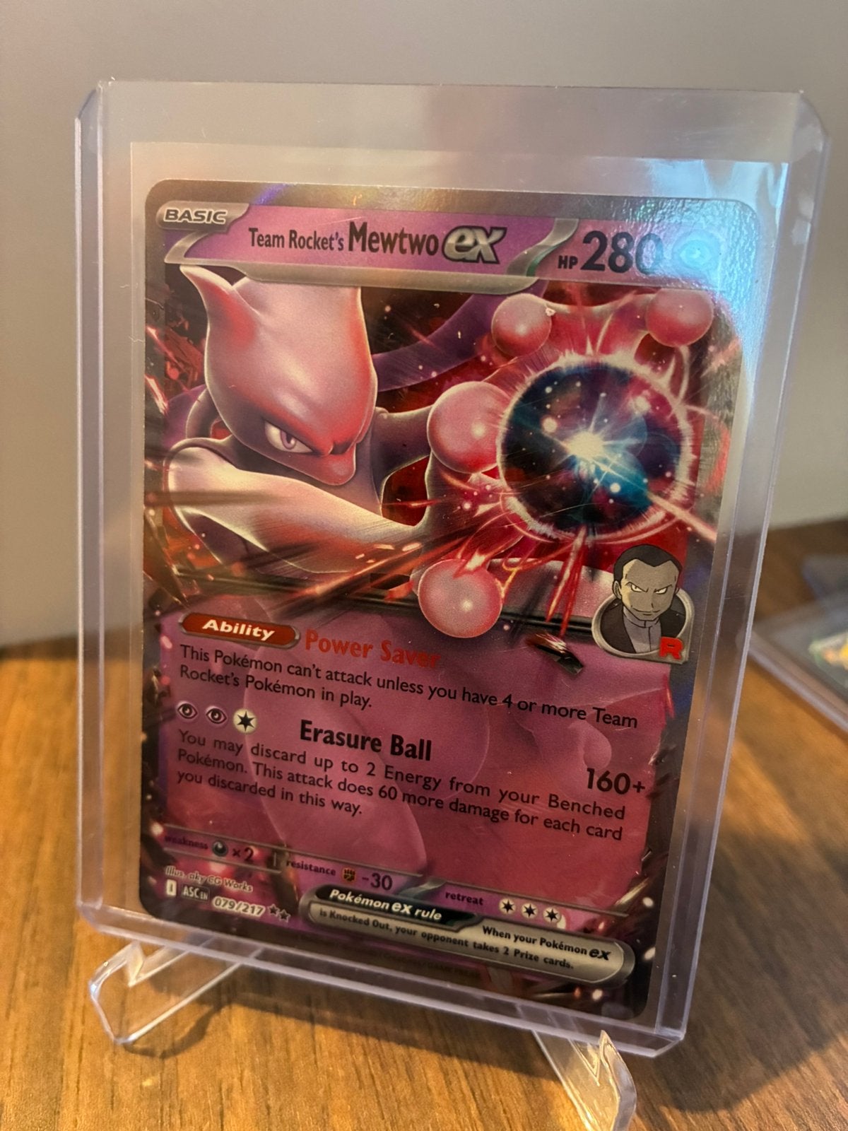 Pokemon mewtwo ex ascended heroes, Ophalen of Verzenden, Zo goed als nieuw, Booster