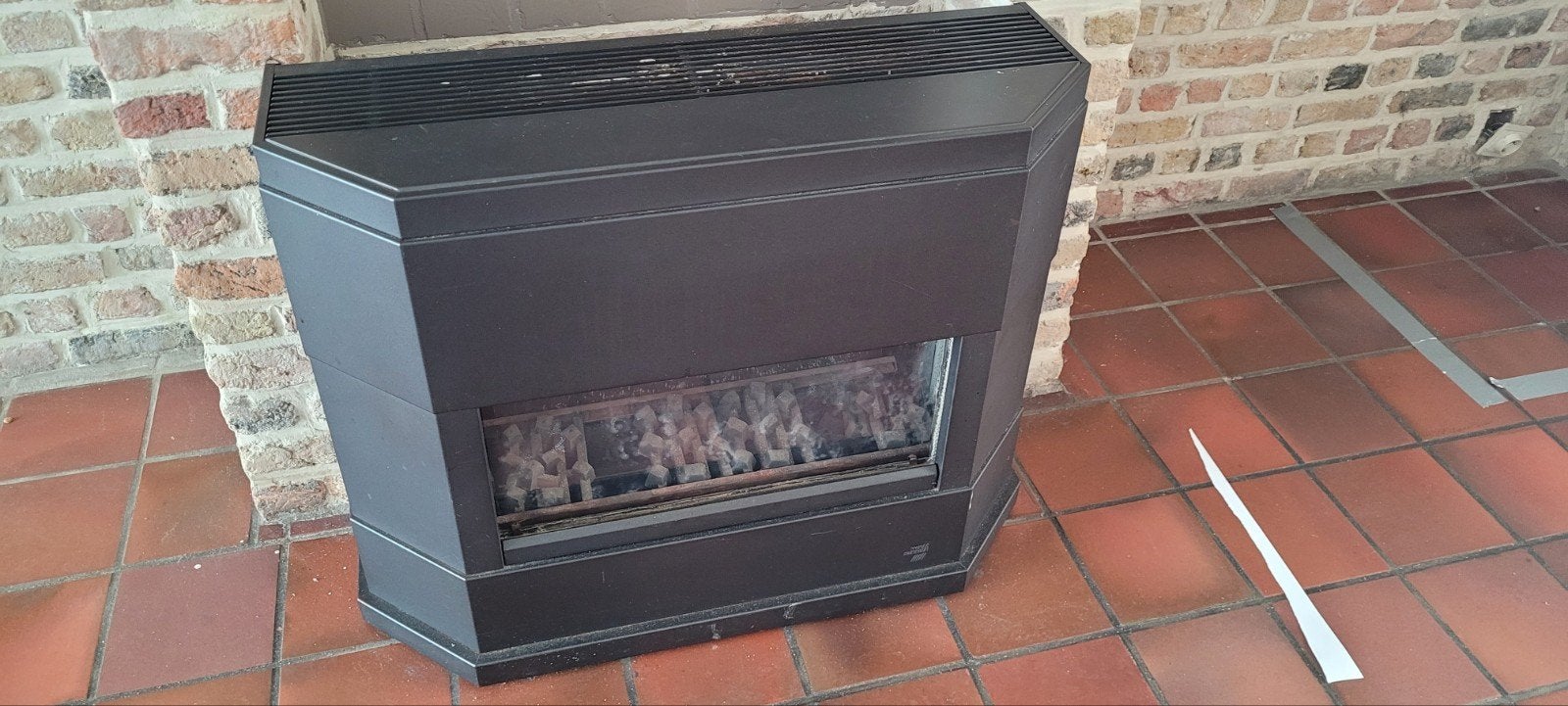 Well Straler gasverwarming, Huis en Inrichting, Haarden, Ophalen, Gebruikt, Vrijstaande haard, Gashaard