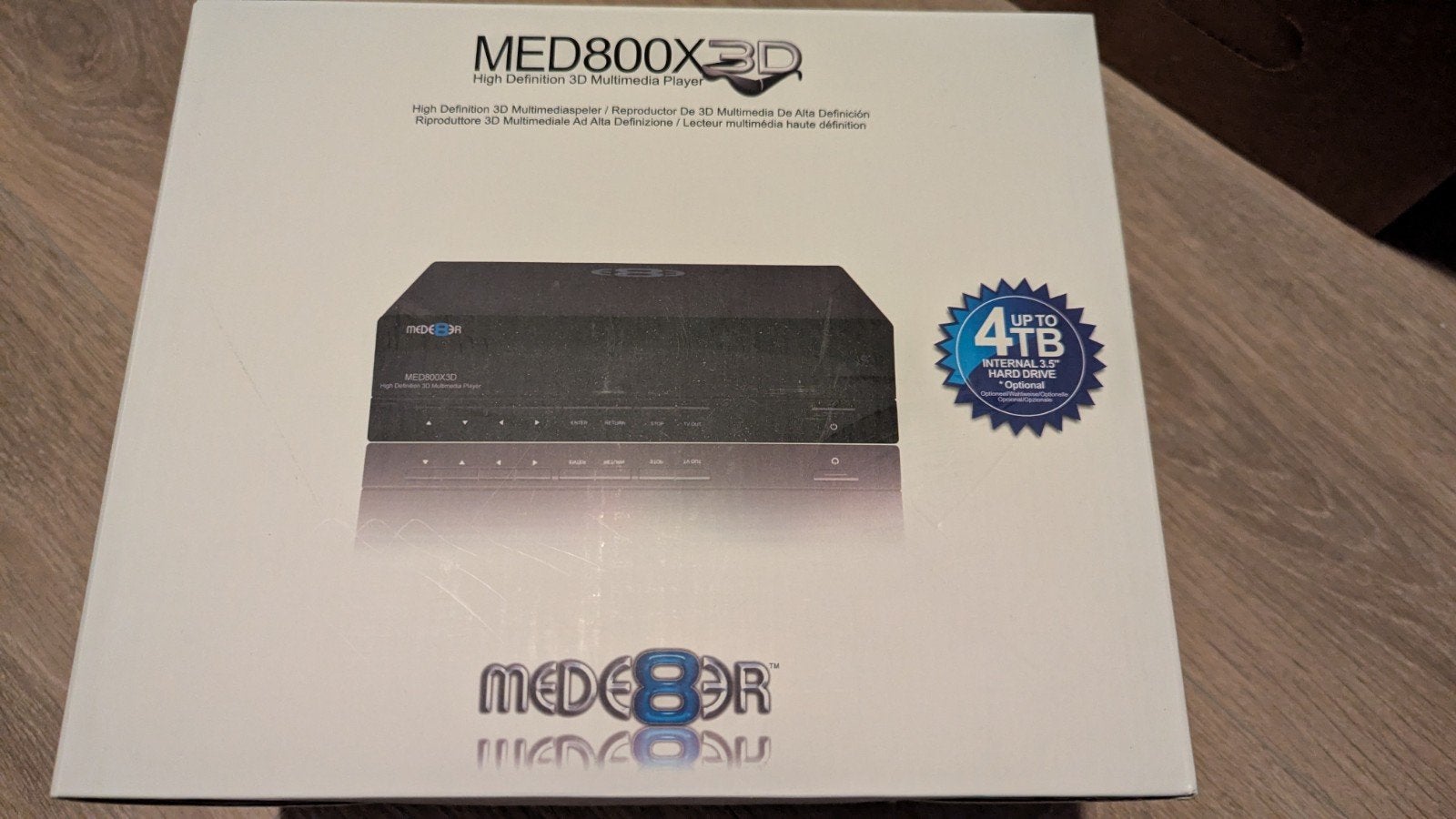 Mediaspeler MED800X3D, Enlèvement, Comme neuf