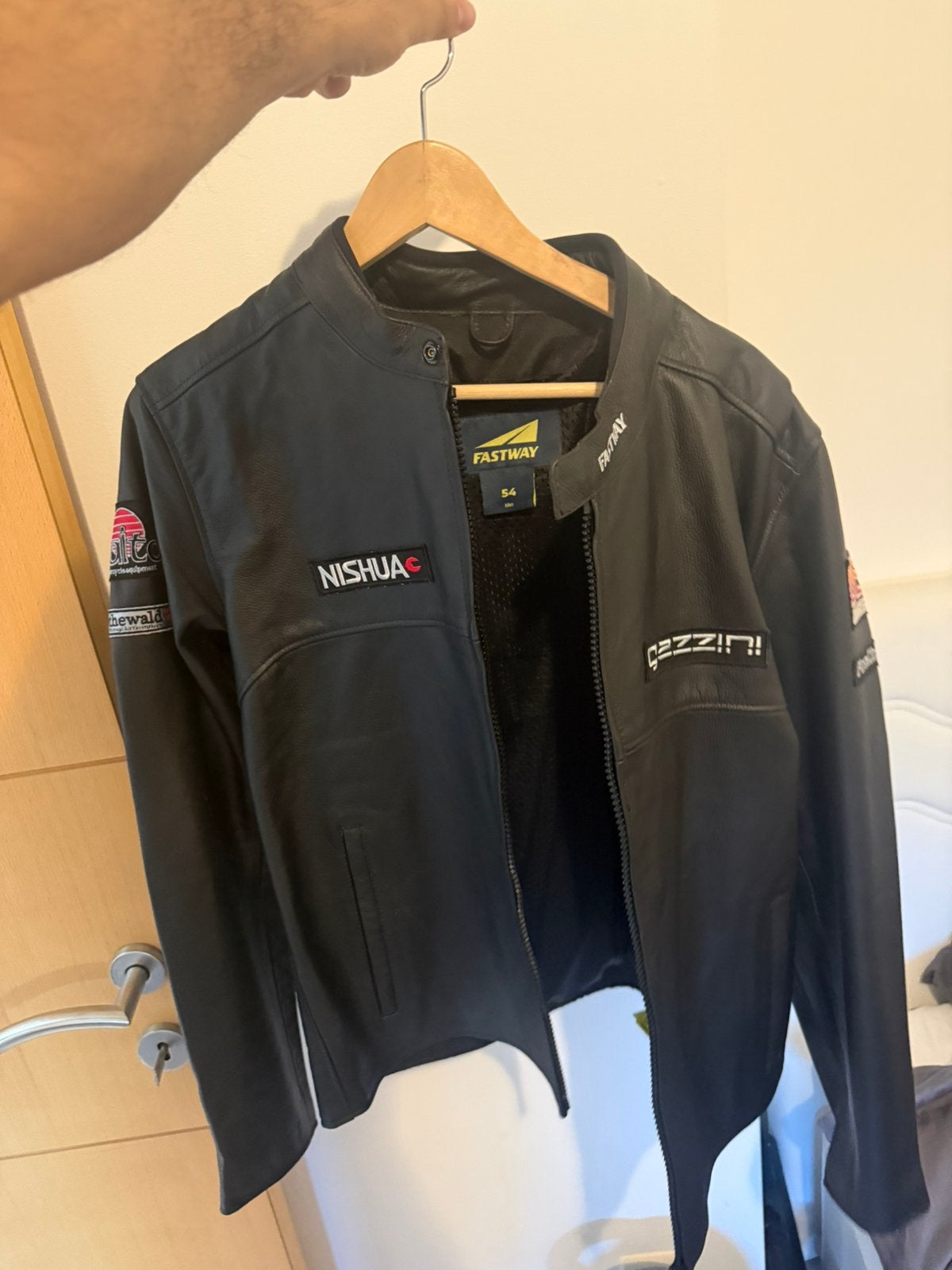 Fastway motorjas maat 54 (L/XL), Motoren, Kleding | Motorkleding, Ophalen of Verzenden, Tweedehands, Heren, Jas | leer