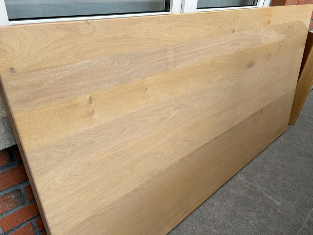 Mooie zware tafel 180 X90, Ophalen, Zo goed als nieuw