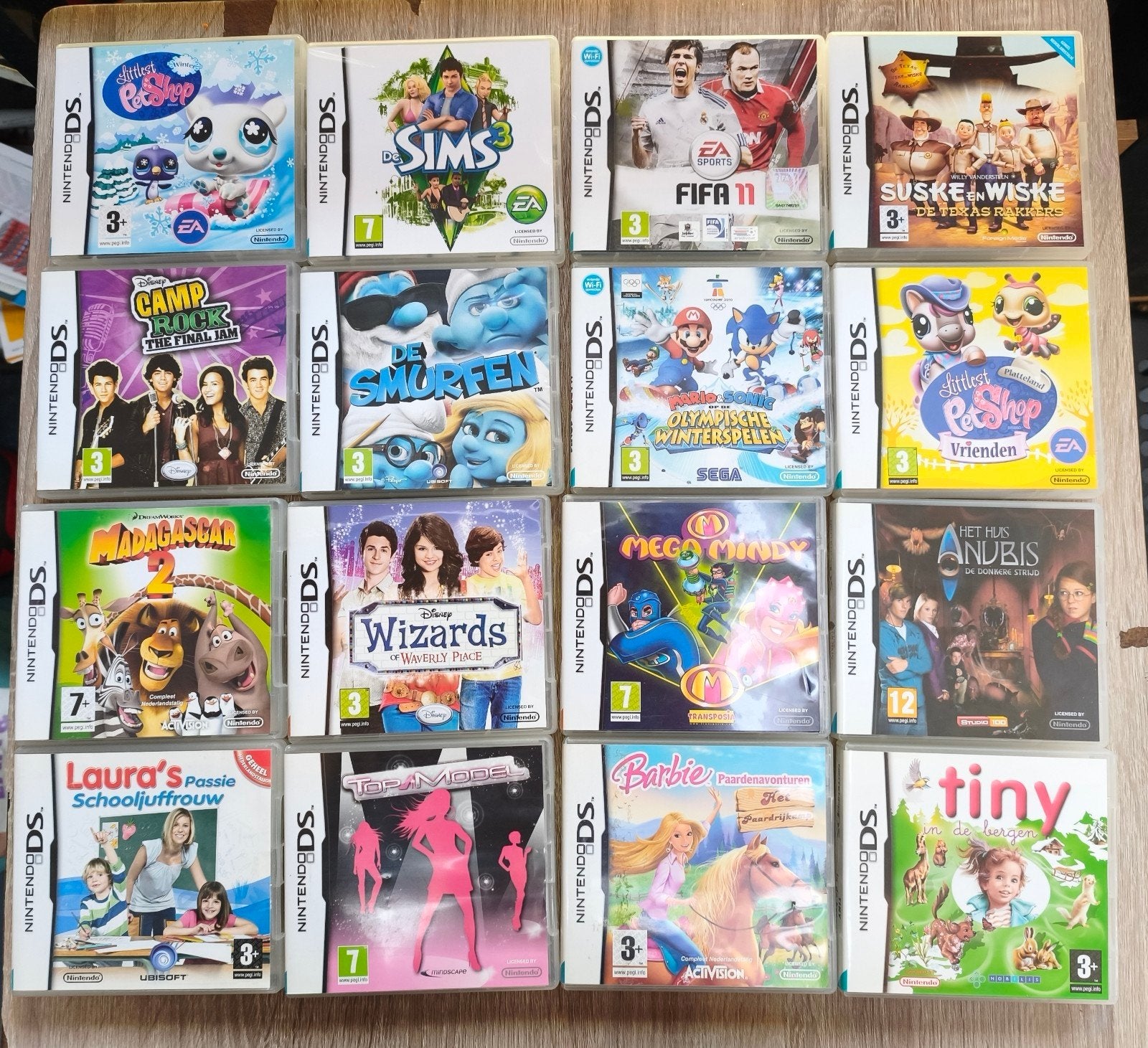 16 nintendo ds spelletjes, Games en Spelcomputers, Ophalen of Verzenden