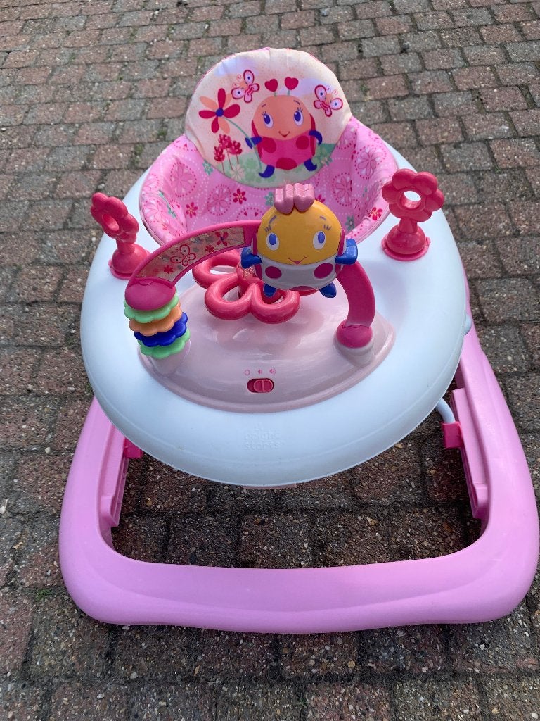 Loopwagen, Kinderen en Baby's, Speelgoed | Houten speelgoed, Ophalen, Zo goed als nieuw, Rij- of Hobbelspeelgoed