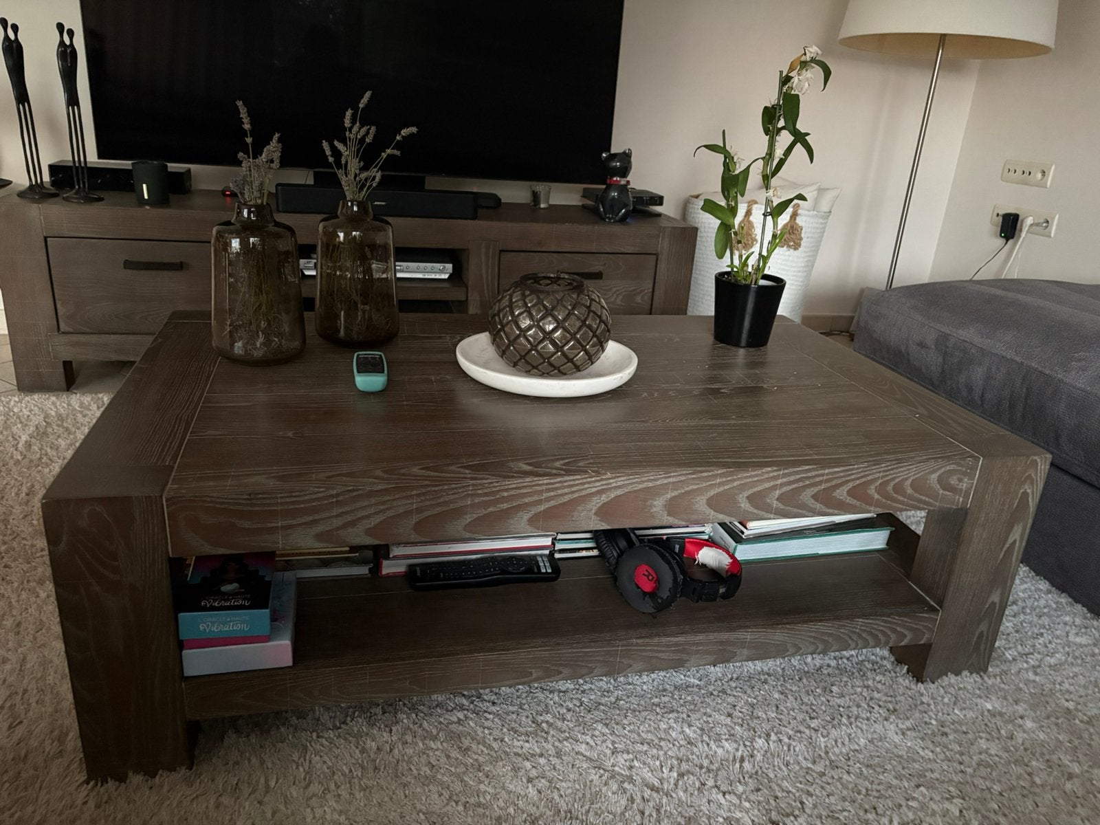 Table salon et meuble TV, Enlèvement