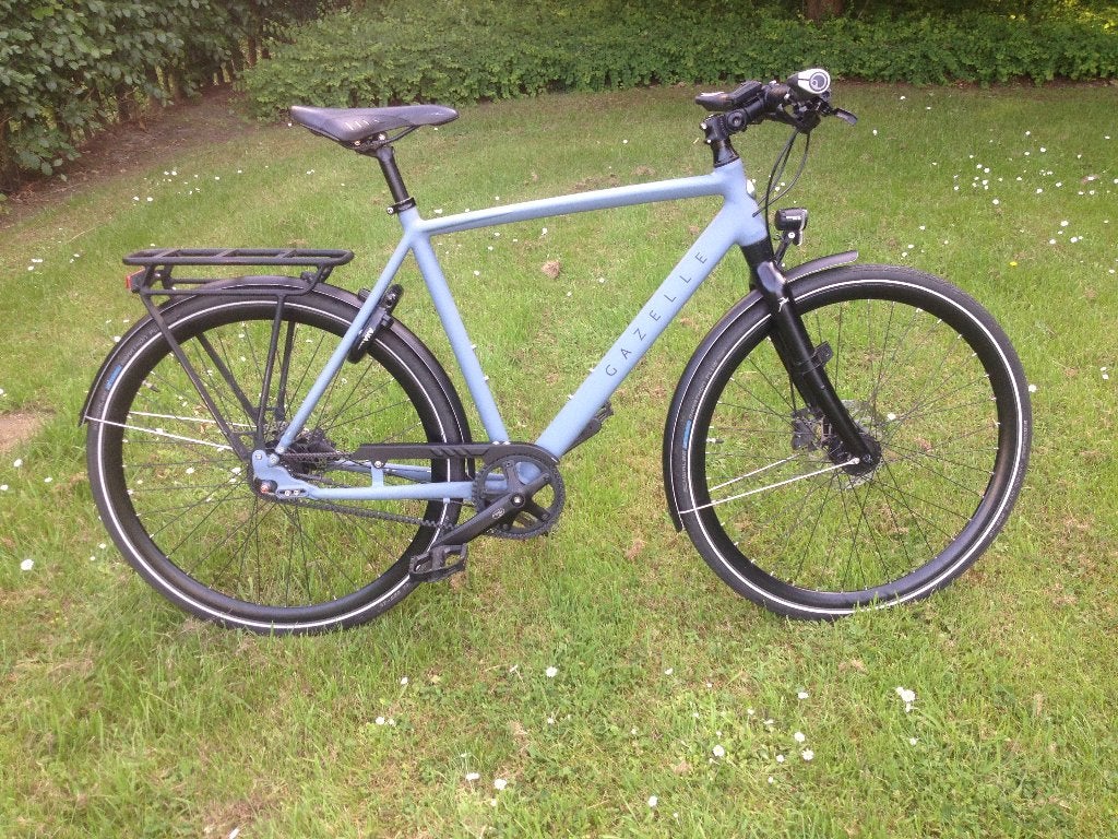 Gazelle Marco Polo Urban (Alfine 8 & Gates Beltdrive)1499 nw, Ophalen, Zo goed als nieuw, Gazelle, Versnellingen