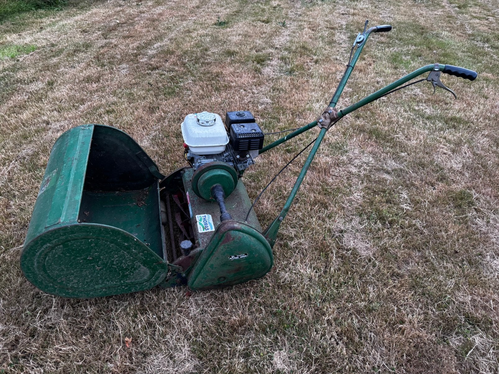 Ransome Marquis moteur Honda, 40 à 49 cm, Utilisé, Sac de ramassage, Tondeuses à gazon à essence
