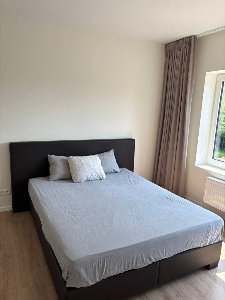Boxspring Bedding & Beyond + matras 160x200 donkerbruin, Maison & Meubles, Chambre à coucher | Lits boxsprings, Comme neuf, Brun