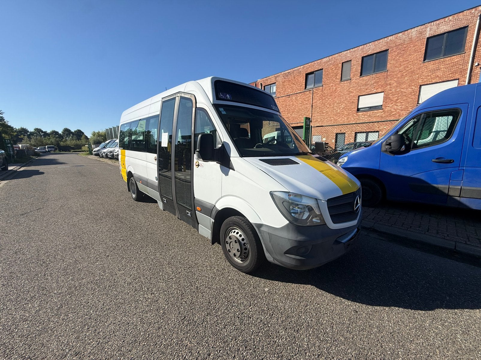 Mercedes sprinter 513cdi ex belbus, Auto's, Euro 6, Mercedes-Benz, Bedrijf, Diesel