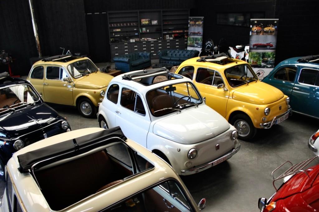 Overname verhuur Fiat 500 Oldtimers