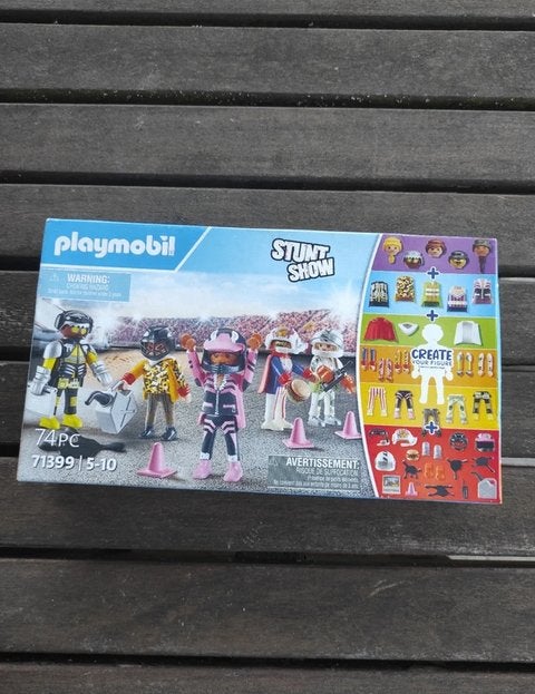 Playmobil set 71399 create your figure stunt show nieuw, Ophalen, Complete set, Nieuw, Figuren