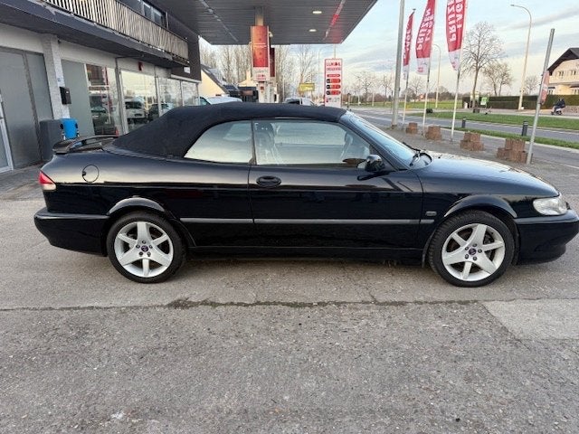 Saab 93 Turbo Cabrio AUTOMAAT AIRCO LEER NAVI LPG!, Automaat, 4 zetels, 4 cilinders, Cabriolet
