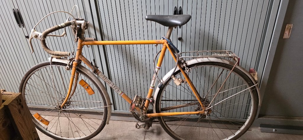 Koersfiets Flandria, Fietsen en Brommers, Ophalen, Jaren '60 of nieuwer, Velgrem, 59 cm of meer