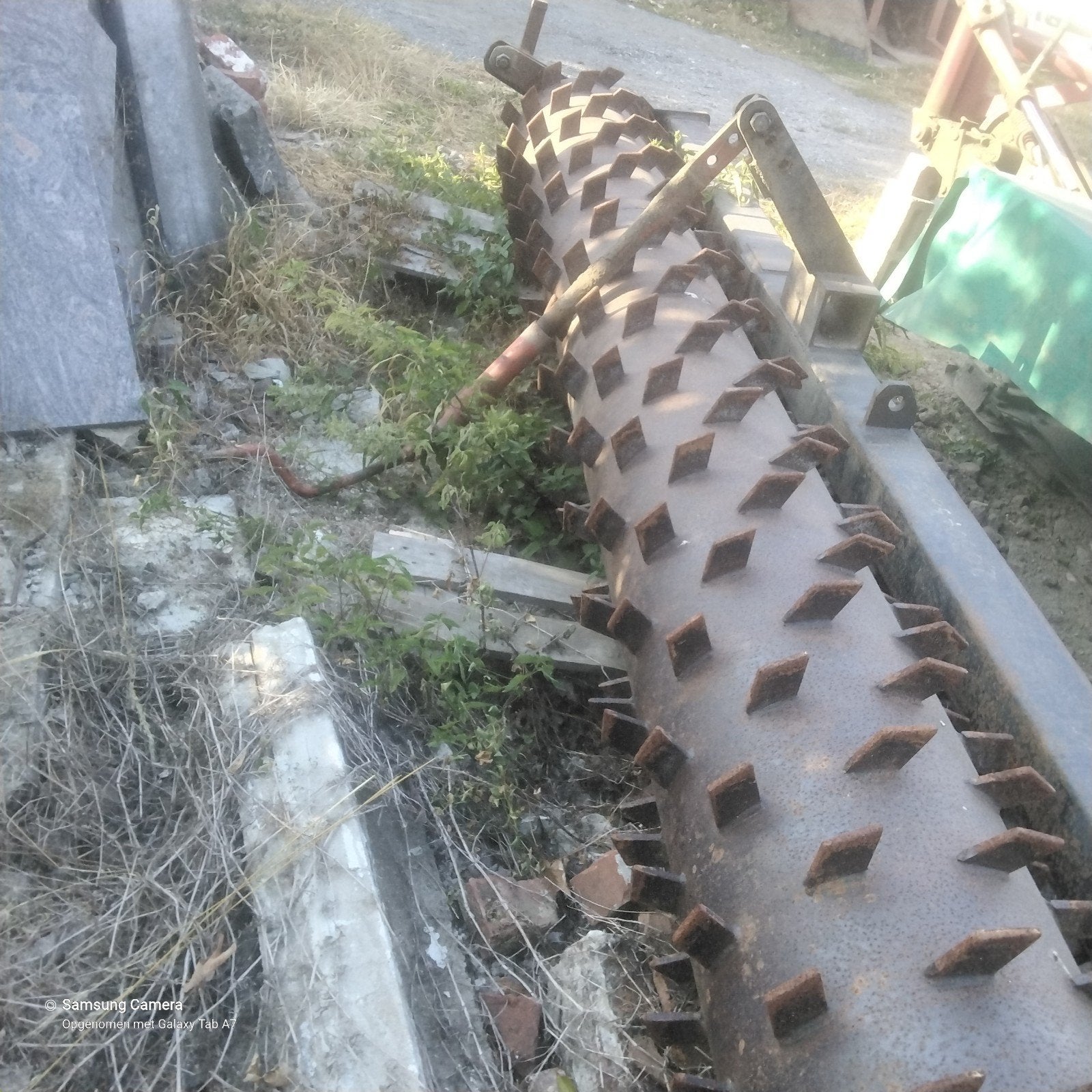 rouleau d'emballage avec roulements à rouleaux et accessoire, Enlèvement