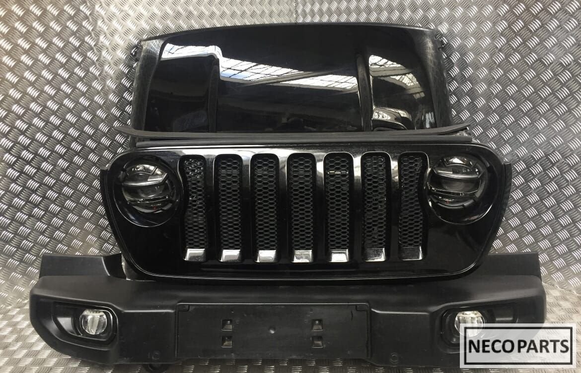 JEEP WRANGLER JL SAHARA 2.2D COMPLEET VOORKOP BUMPER KOPLAMP, Jeep, Gebruikt, -, Ophalen of Verzenden