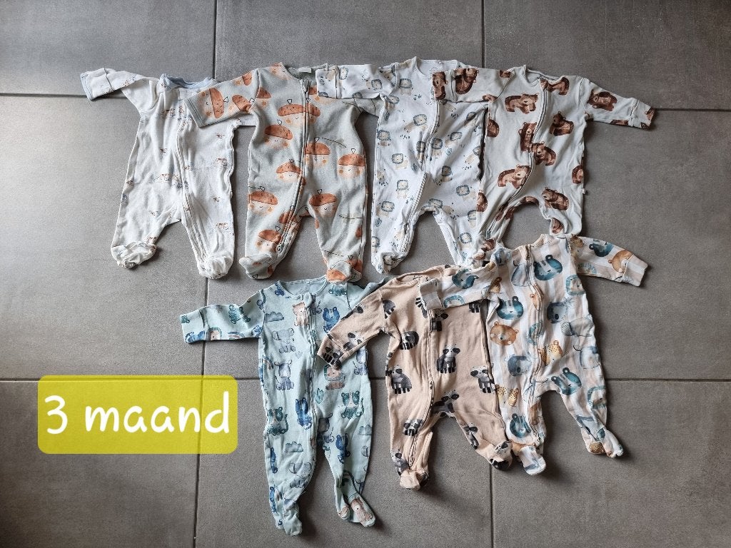 Babykleertjes 3 maand, Kinderen en Baby's, Babykleding | Maat 62, Ophalen, Gebruikt, Jongetje of Meisje, Pakje