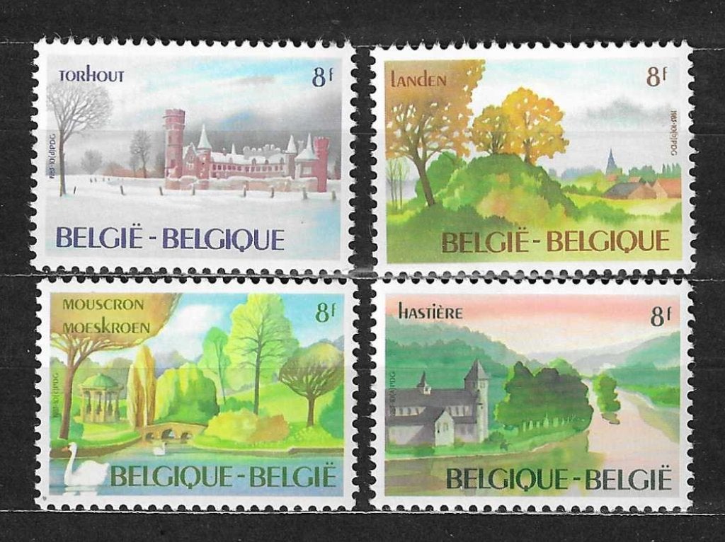 Belgique OPC 2096-99 Problème touristique **, Enlèvement ou Envoi, Non oblitéré, Neuf