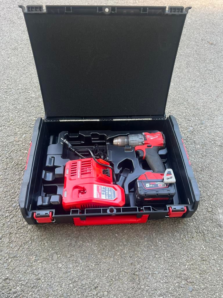 Milwaukee FPD2, Doe-het-zelf en Bouw, Gereedschap | Boormachines, Ophalen, Gebruikt