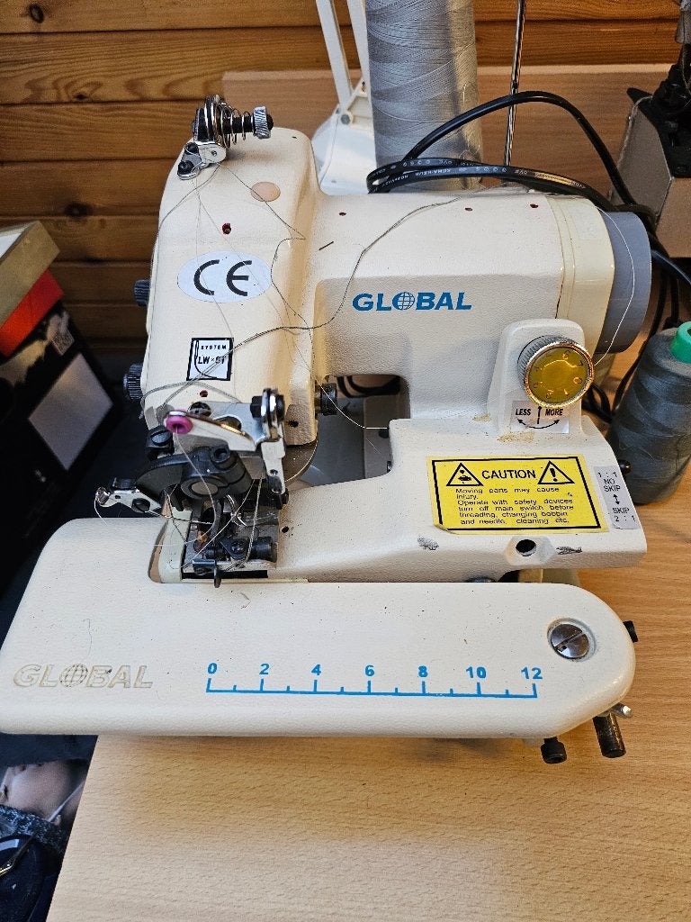 Global blindzoommachine BM-9210, Ophalen of Verzenden, Zo goed als nieuw, Naaimachine, Overige merken