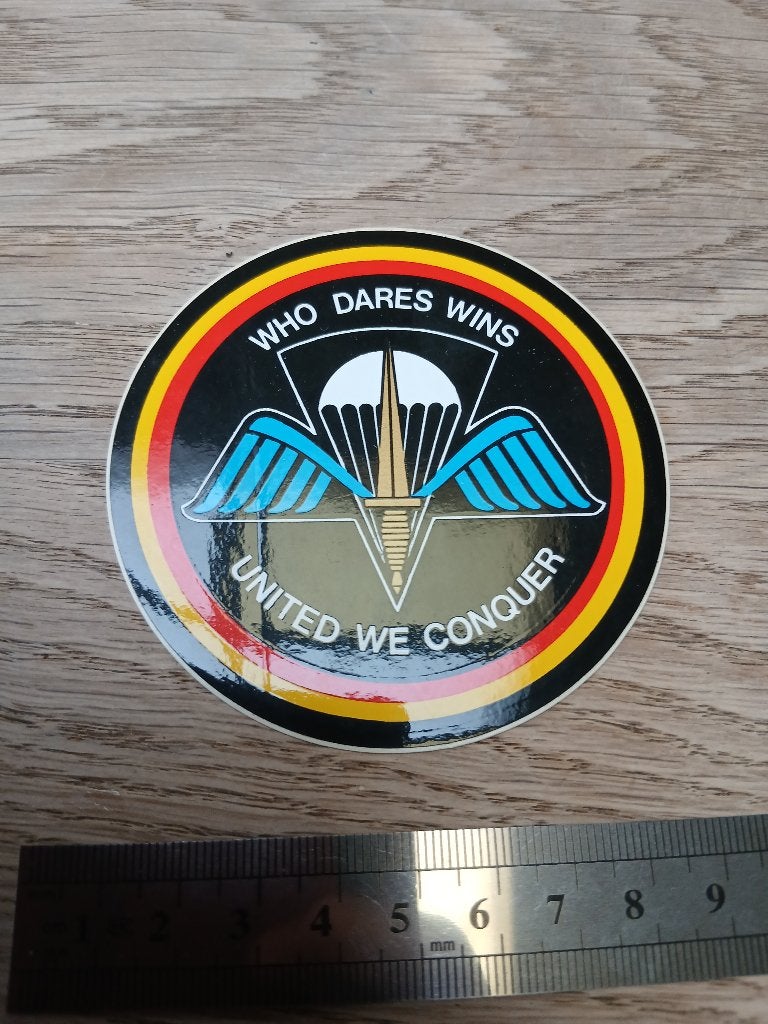 Stickers voor commando variant 2, Verzamelen, Verzenden, Landmacht, Embleem of Badge