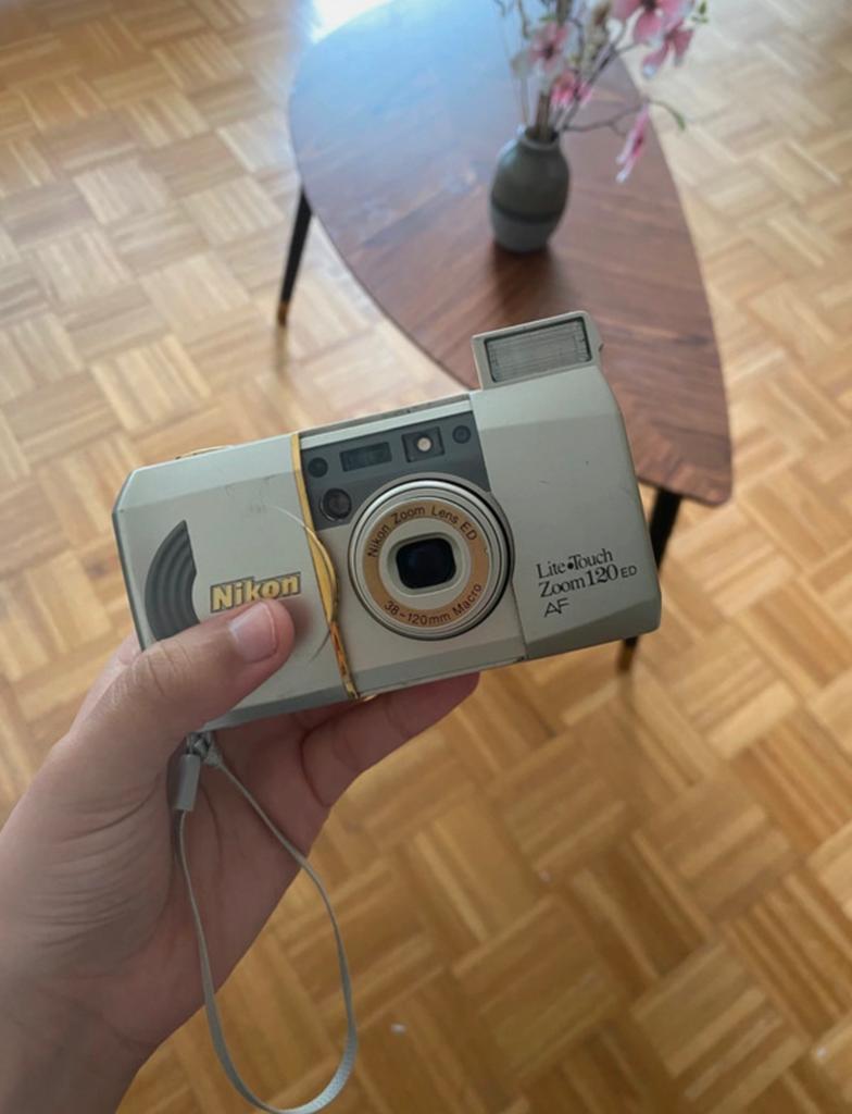 Camera Nikon Lite Touch, Audio, Tv en Foto, Fotocamera's Analoog, Ophalen of Verzenden, Gebruikt, Nikon