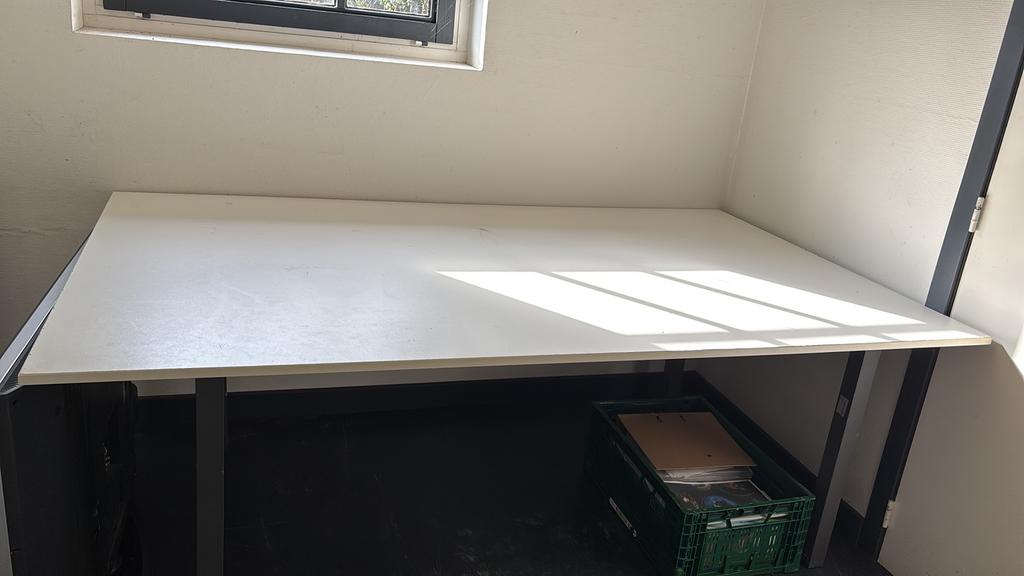 Grote Werktafels / Vergadertafels (200x120), Ophalen, Gebruikt