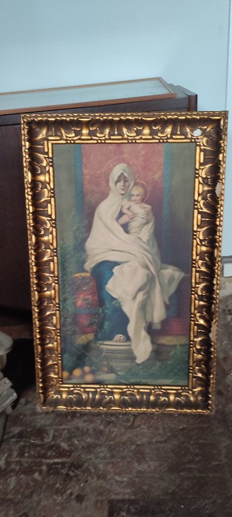 religieuze schilderij, Antiek en Kunst, Ophalen
