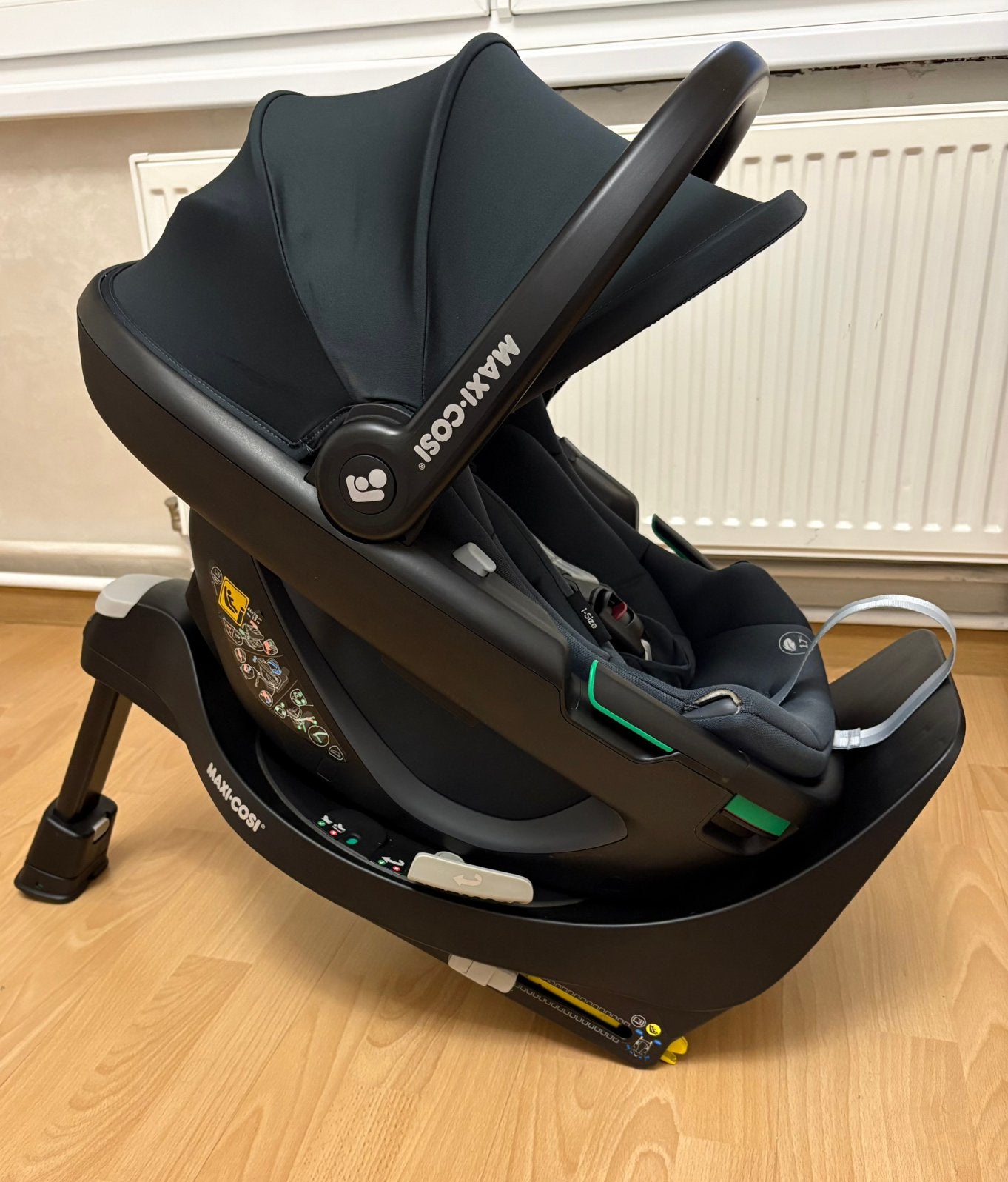 Maxi Cosi Coral 360 + FamilyFix 360 complet, Enfants & Bébés, Enlèvement, Comme neuf