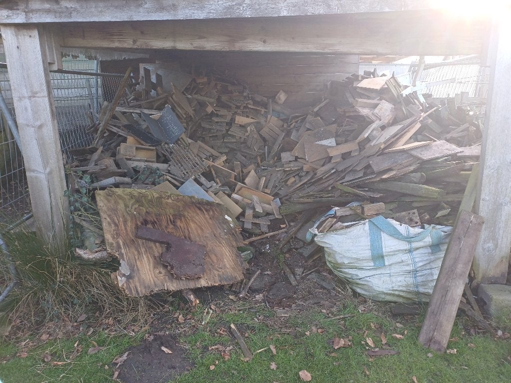 stookhout, Tuin en Terras, 3 tot 6 m³, Ophalen, Overige houtsoorten, Blokken
