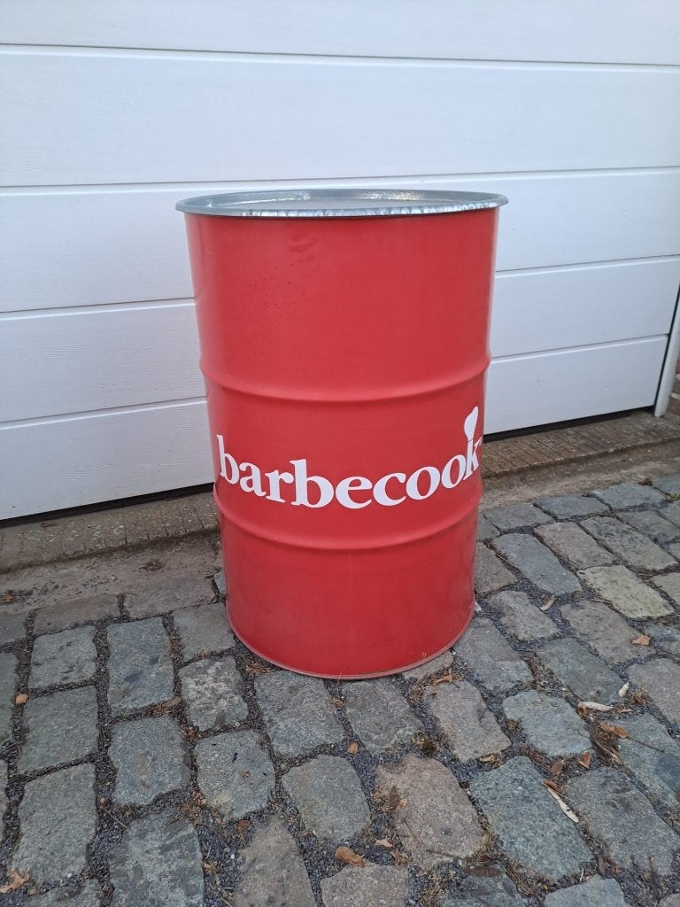 Edson barbecook houtskool BBQ rood ongebruikt, Tuin en Terras, Ophalen, Zo goed als nieuw, Barbecook, Met accessoires