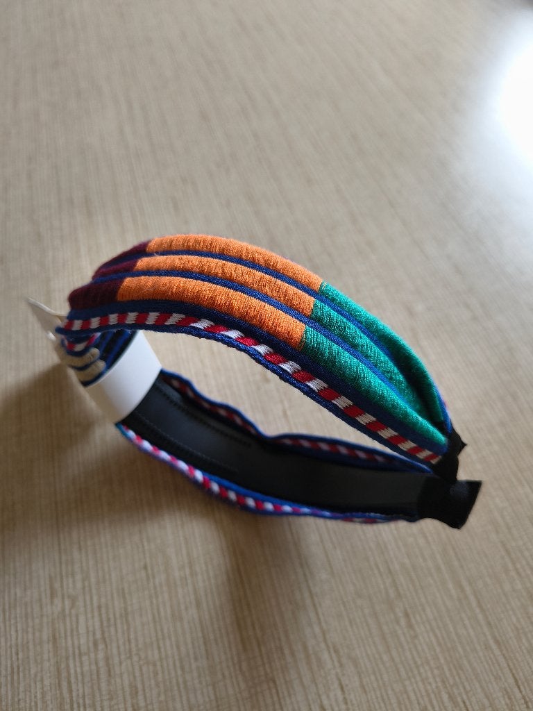 nieuwe diadeem in afneembare stof., Kleding | Dames, Mutsen, Sjaals en Handschoenen, Ophalen of Verzenden, Nieuw, Maat 34 (XS) of kleiner