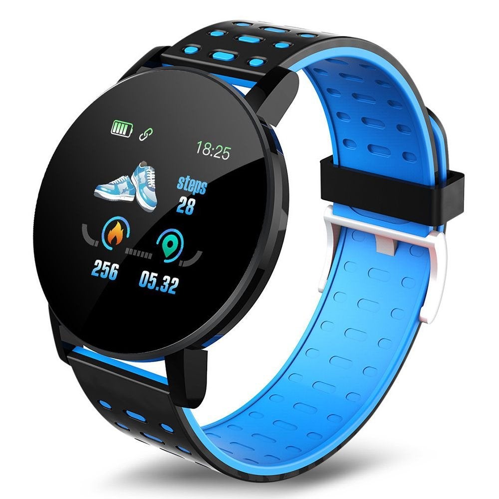 Smart watch, Verzenden, Nieuw, Blauw, Android